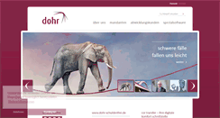 Desktop Screenshot of dohr-inkasso.de